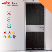 Solid Wooden Fire Rated Flat Safety Door Design With BM TRADA